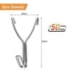 thumbnail image 2 of 50 Pack 20mm Pegboard Stainless Steel Hooks For Kitchen Storage Garage Accessories Workbench Tools Craft Supplies, 2 of 5