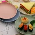 thumbnail image 5 of Assiette de Salle à Manger Assiette en Plastique Ensemble d'Assiettes Réutilisables Peut Être Chauffée au Lave-Vaisselle et au Four à Micro-Ondes, 5 of 5