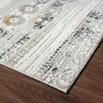 thumbnail image 2 of N Natori  Bliss Le Souk Tribal & Contemporary Area Rug Le Souk Earth 2' X 3' 2' x 3' Bedroom,Bathroom,Entryway, 2 of 3