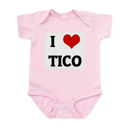 

CafePress - I Love TICO Infant Bodysuit - Baby Light Bodysuit Size Newborn - 24 Months