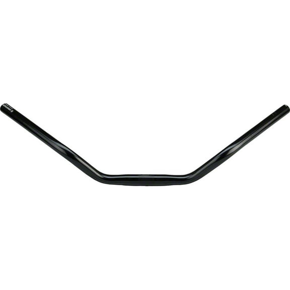 Dimension 25.4 Urban Cruiser Bar 600mm Wide 70mm Rise 50 ° Sweep Black Aluminum