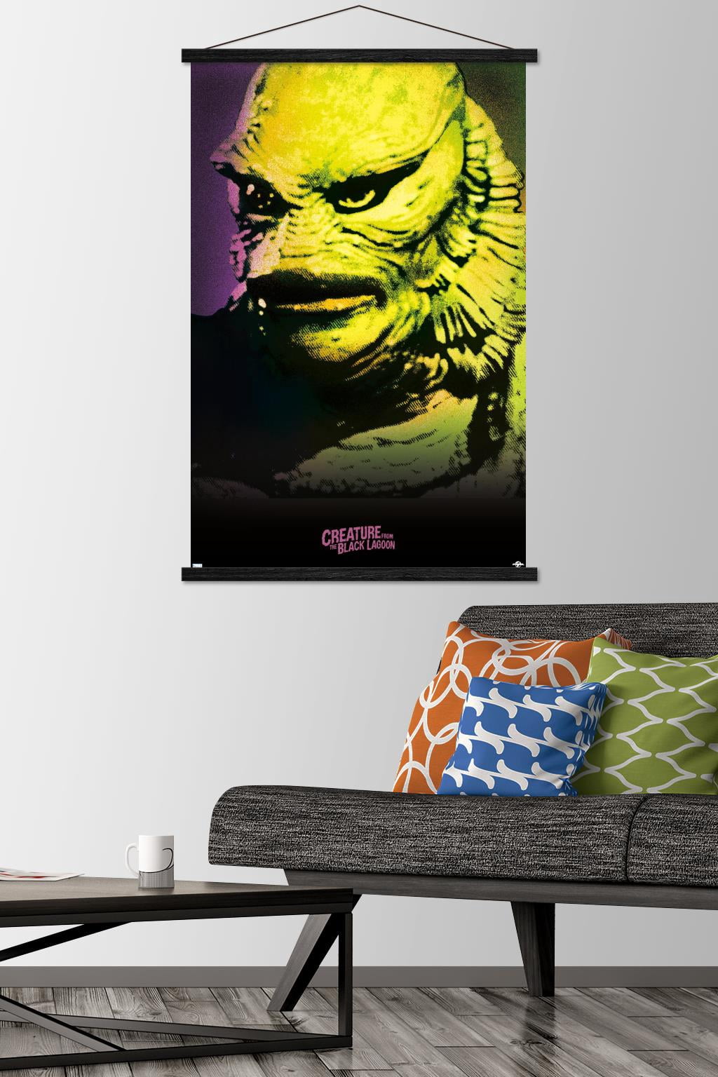 Creature from the Black Lagoon - Close-Up Wall Poster with Magnetic Frame, 22.375" x 34"
