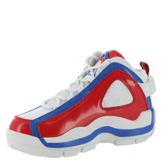 Fila Boy's Grant Hill 2 (Big Kid) White/Fila Red/Prince Blue 6 Big Kid M