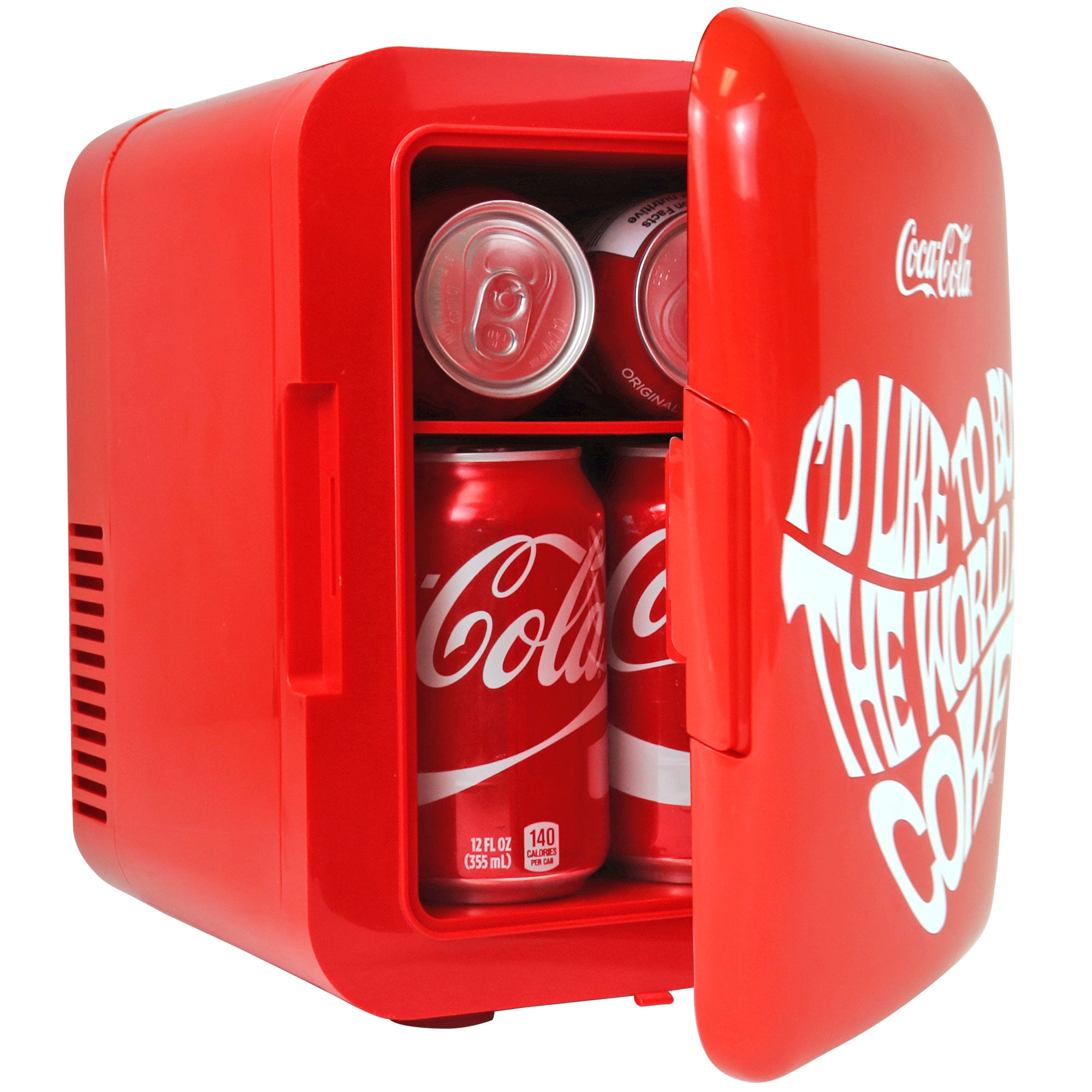 Coca-Cola World 1971 Series 4L Cooler/Warmer 12V DC 110V AC Mini Fridge
