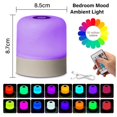 thumbnail image 2 of Portable Baby Night Light, 16 Color Egg Light for Nursery, Rechargeable Small LED Lamp, 2400mAh, Dimmable Touch Night Light,for Toddler,Kids,Adults, 2 of 8