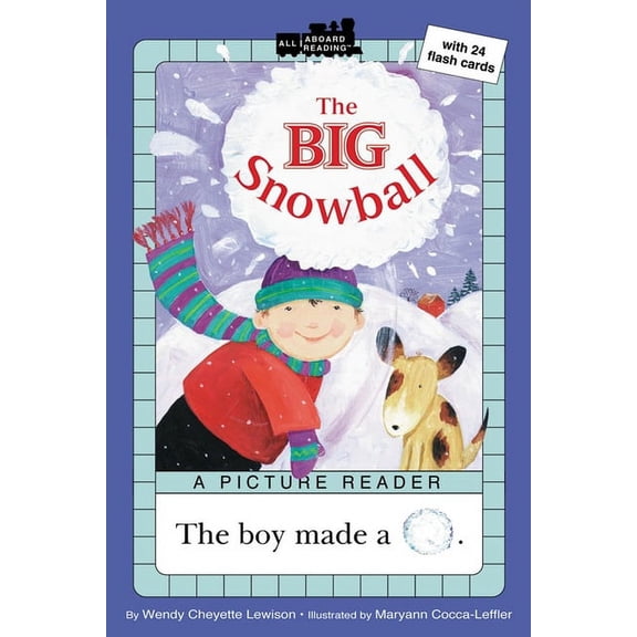All Aboard Reading The Big Snowball, (Paperback)