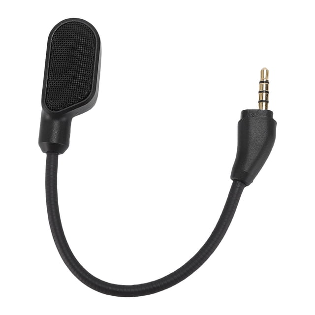 Micrófono de auriculares para Juegos, Cancelación de Ruido de 18 cm Micéndico de Auriculares de Juegos de Juegos Omnidireccionales Para Reemplazo de Estudio en Casa Cloud