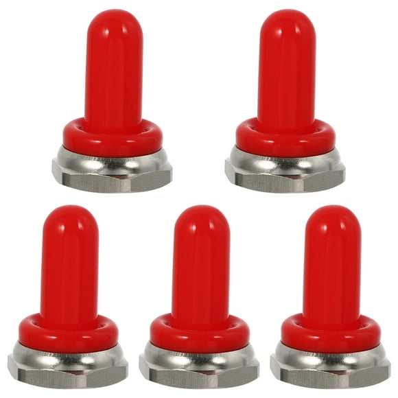 Miangastore 5 Pcs Couvercles de Commutateur à Bascule Couvercles Anti-Poussière Imperméables Couvercles de Sécurité pour Commutateur