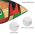 thumbnail image 5 of Throw Pillow Covers 22"x22" Inch, Looney Tunes Marvin the Martian Decorative Pillow Case for Sofa Couch Chair Bedroom Modern Decor, 5 of 7