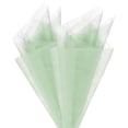 thumbnail image 1 of Papel de Envoltura de Flores Coreano de 38 Hojas, 21.7x15.7 Pulgadas/ 55x40cm Papel de Algodón Floral Impermeable para Ramo/Embalaje de Regalos [Verde Claro], 1 of 6