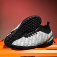thumbnail image 3 of Zapatos de fútbol ultraligeros para hombre, botas de fútbol profesionales FG/TF de alta calidad, botines largos, cómodas, gran oferta, 3 of 5