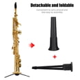 thumbnail image 1 of Support Saxophone, Support Saxophone Pliant, Haute Résistance pour Saxophone Soprano Home, 1 of 8