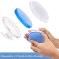 thumbnail image 4 of 3 Pcs Exfoliating Brush for Ingrown Hair, Body Scrubber, Blue Green Red, 4 of 7