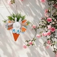 thumbnail image 5 of Plastic Easter Bunny Wreath Decoration for Hanging Party, Bunny Tail Simulation Door Hanging, Traditional Holiday Wreath for Indoor Outdoor Easter Decor, 5 of 9