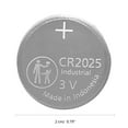 thumbnail image 3 of Powerful CR2025 Button Cell Batteries Suitable for Car Remote Control Devices Calculator Computer Motherboard Pack of 10, 3 of 9
