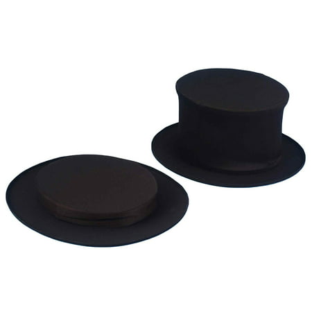 Morris Costumes Top Hat Collapsible Blck Child, Style RU56223