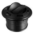 thumbnail image 1 of 75mm Rotatable Air Outlet Vent in Black Single Piece, 1 of 5