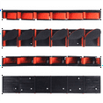 thumbnail image 4 of Fishing Rod Holders Rod Rack Vertical Pole Holder Wall Mount Modular for Garage Fishing Pole Display Stand Orange, 4 of 7