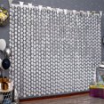 thumbnail image 1 of wonima44 Disco Party Decorations, 2 Pack Disco Ball Photo Booth Props, 3.3x6.6 ft Silver Foil Fringe Curtains Photo Backdrop for The 70s 80s theme Last Disco Bachelorette, Decades, Taylor Party Decor, 1 of 1