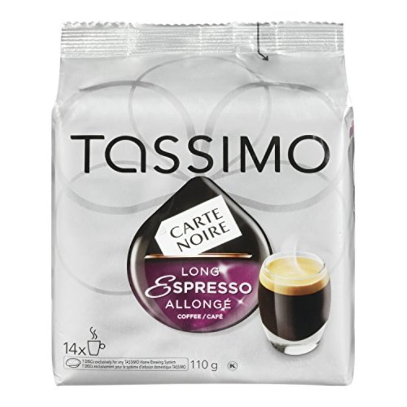 Tassimo 14-T Discs Carte Noire Long Espresso 110g Made in Canada