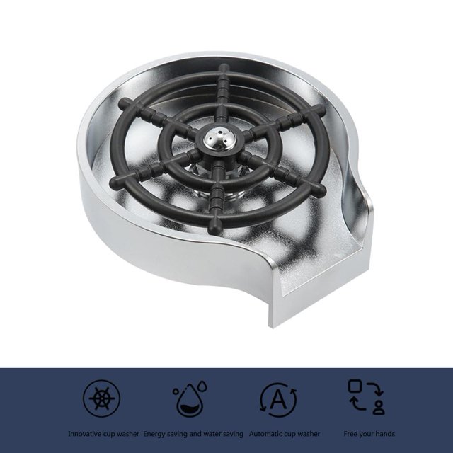 Grifo Enjuagador de vasos Lavadora automática de tazas Jarra de café con leche Limpiador de tazas de lavado Wdftyju Libre de BPA