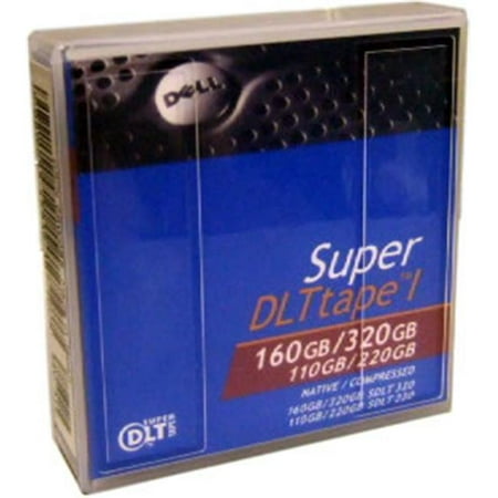 DELL 09W085 Super DLT-1 160-320GB Data Tape Cartridge