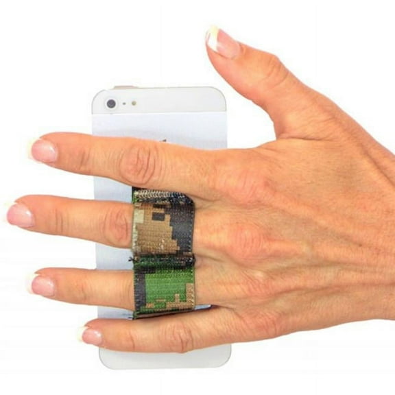 LAZY-HANDS 201477 2-Loop Phone Grip - Small, Camouflage