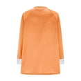 thumbnail image 5 of Atogsazn Womens Fleece Lined Blouse Casual Oversized Sherpa Loose Fit Tops Thick Warm Clothing Outfit with Pocket Orange XL Fashion, 5 of 6