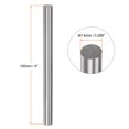 thumbnail image 2 of Uxcell 5 Packs 7.6mm x 100mm High Speed Steel (HSS) Round Rod Lathe Bar Stock DIY Tool, 2 of 5