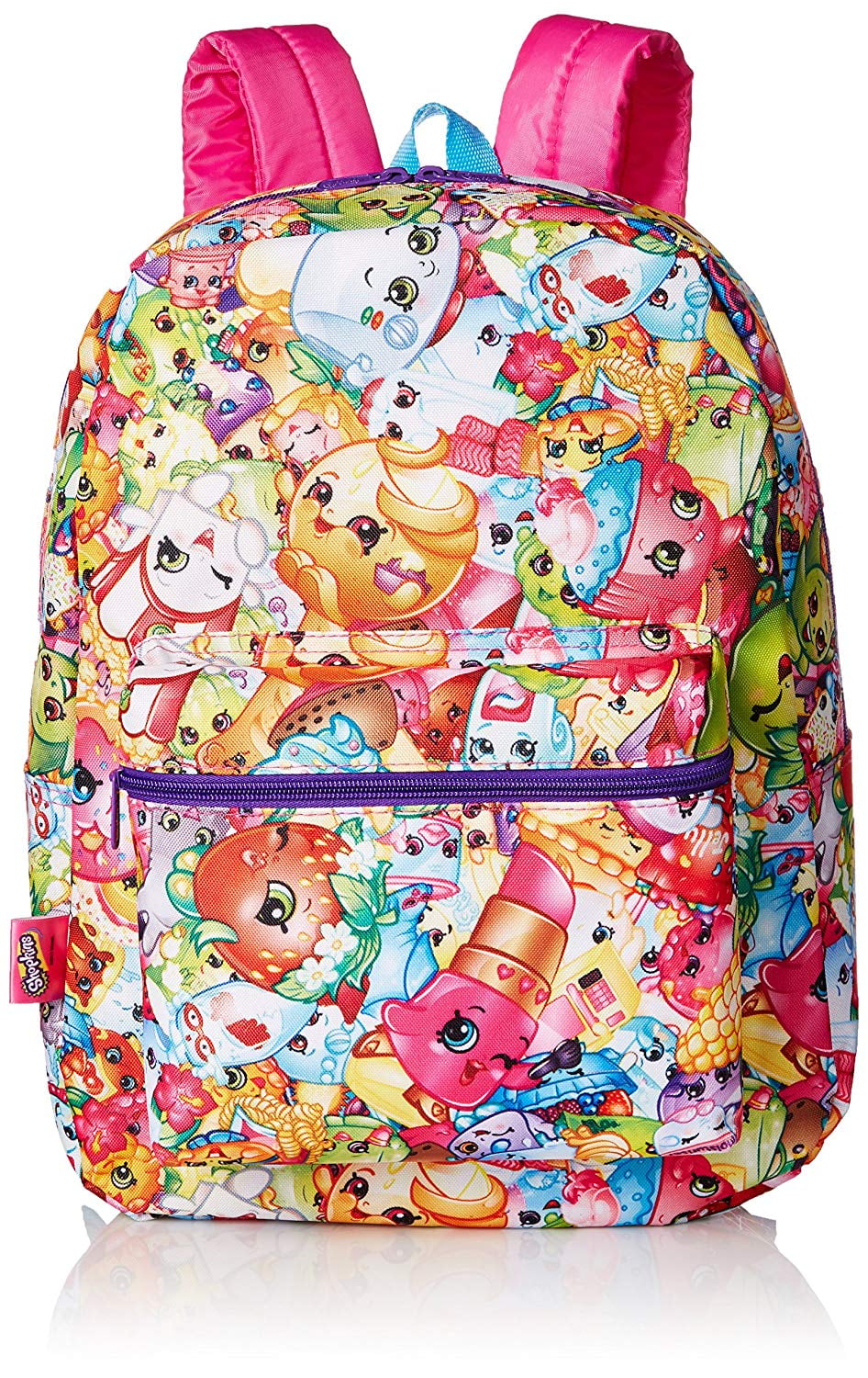 Shopkins Girls Backpack Headphones and Coin Purse Gift Set AE29976SC