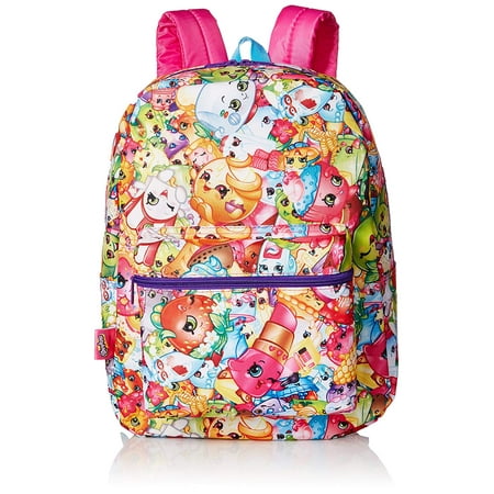 Shopkins - Shopkins Little Girls Print Backpack, Multi, One Size ...