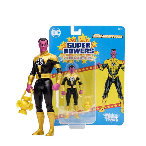 Dc Direct - Super Powers 5In Figures Wv7 - Sinestro (Corps War)
