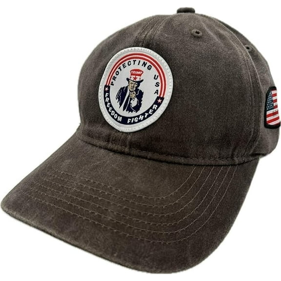 Trump Hat 2024 MAGA Hat Make America Great Again Donald Trump Slogan with USA Flag Cap Trump Merchandise Gift for Woman Men