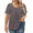 A3073-Floral, variant on Plus Size Short Sleeve Tops for Women Black Floral 3X Blouses Fashion Swing Crew Neck Pullover Casual Shirts Loose Fit Tee Spring Summer Tunics 3XL 22W 24W