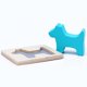 thumbnail image 5 of Caja Ciega De Madera Educación Temprana Tocar Adivinar Entrenamiento Táctil Rompecabezas Forma De Bloque Reconocimiento De Color Juguete De Madera Para Niños Pequeños Sweethay FN002545-00, 5 of 6