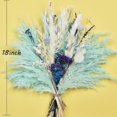 thumbnail image 5 of Coolmade 17 Inch Natural Dried Pampas Grass Bouquet,Boho Home Decor Table Centerpiece,Pampas Grass Eucalyptus Decor, Dried Flower Arrangement for Home Wedding Decoration, 5 of 7