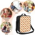 thumbnail image 5 of Bingfone Hot Dog 2 Reusable Insulated Lunch Bag Cooler for Work School Picnic or Travel, 5 of 7