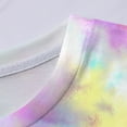 thumbnail image 4 of Utoimkio Girls Tie Dye Short Sleeve T-shirts Casual Loose Crewneck T Shirts Summer Short Sleeve Tee Tops, 4 of 6