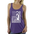 thumbnail image 1 of Awkward Styles Women's Lung Cancer Awareness Graphic Racerback Tank Tops White Ribbon, 1 of 4