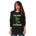 thumbnail image 4 of Woodsy Owl Trash Talker Give a Hoot Long Sleeve TShirt Men Women Brisco Brands S, 4 of 6