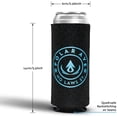 thumbnail image 4 of Slim Can Coolie Neoprene Collapsible Multi Color 12 Pack for 12 oz Slim Cans (as pictured with sayings), 4 of 7