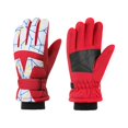 thumbnail image 2 of Boys & Girls Winter Gloves Set, Water-Resistant & Warm for School, Playground, Snow Days & Outdoor Family Activities F, 2 of 3