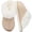 Khaki, variant on BERANMEY Slippers for Women Memory Foam Fuzzy House Slippers Bedroom Non-slip Warm Fluffy Plush Womens Slippers Unisex Slip on Anti-Skid Sole Slides