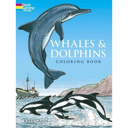 Whales and Dolphins Coloring Book - Walmart.com