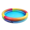 thumbnail image 1 of Inflatable Rainbow Kiddie Pool, 1 of 5