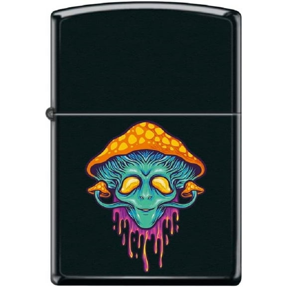 Zippo Lighter-Mushroom Trip Design Windproof Lighter (Mushroom #Z6013)