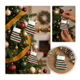 thumbnail image 6 of Christmas Tree Ornaments, Cute Mini Fabric Pendants for Holiday Window and Wreath Decor, 6 of 6