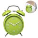 thumbnail image 2 of Reloj despertador de doble campana con luz nocturna, esfera grande de 4 pulgadas, reloj despertador de cuarzo analógico con alarma fuerte, sin tictac, silencioso Fokelyi 2034713-2, 2 of 9