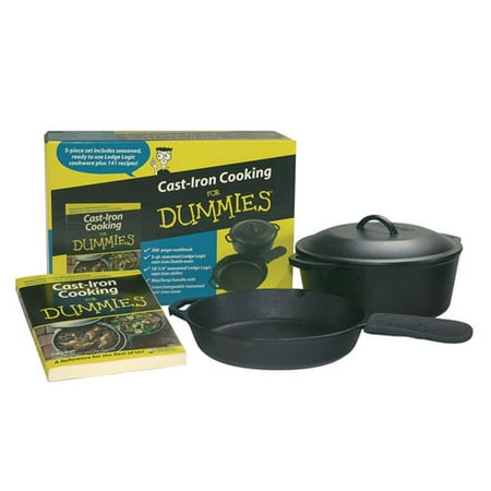 Lodge Cast Iron Cooking for Dummies Set L5DS3