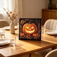 thumbnail image 6 of Halloween Diamond Art Painting Kits for Adults Pearl Bead Canvas Painting Set, 3D Embossed Crystal Art Wall Decor for Home Living Room Bedroom Gift by OVFUIZ, 6 of 9